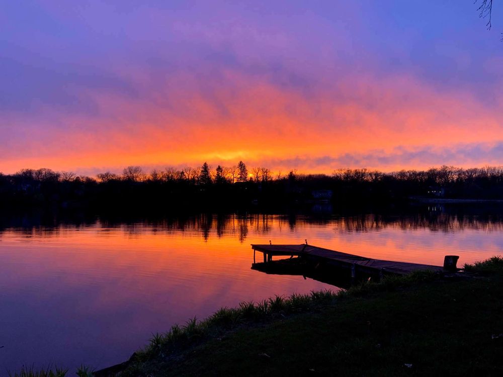 Echo Lake in Lake Zurich, Illinois