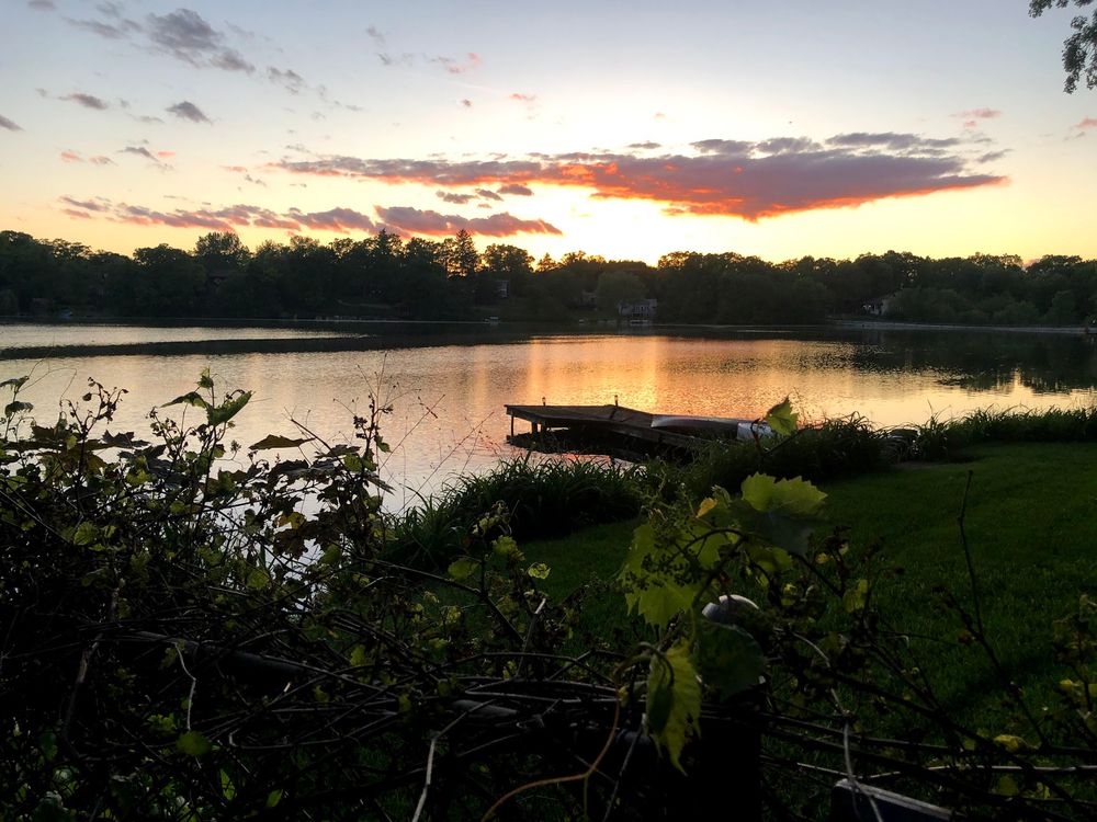 Echo Lake in Lake Zurich, Illinois